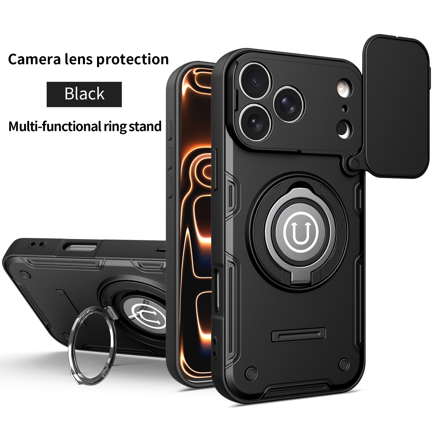 Shockproof Power Slide Camera  - огляд і ціна Camera Lens Protector