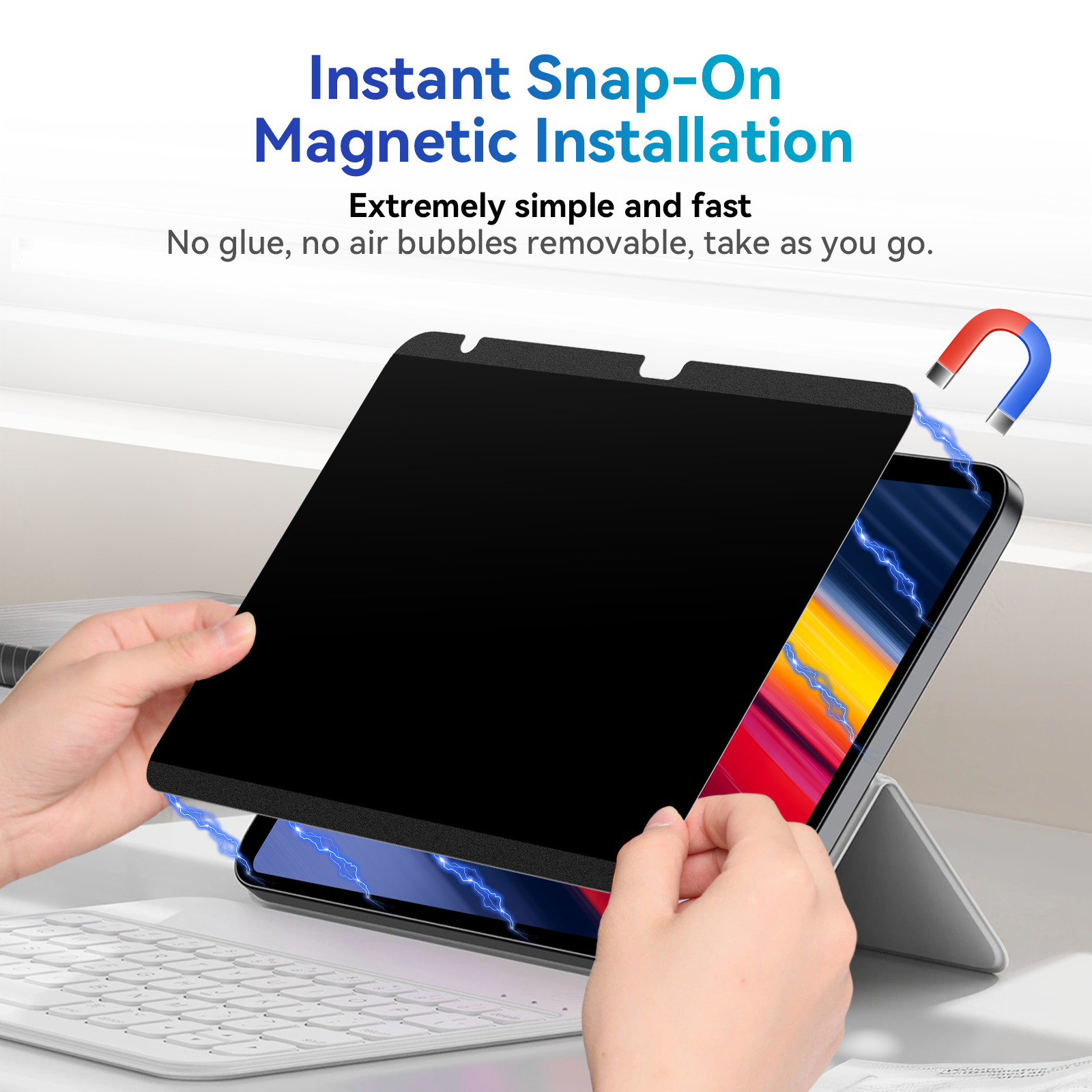 Protescreen 1PC Magnetic Priva - огляд і ціна Privacy Filter 2Pack