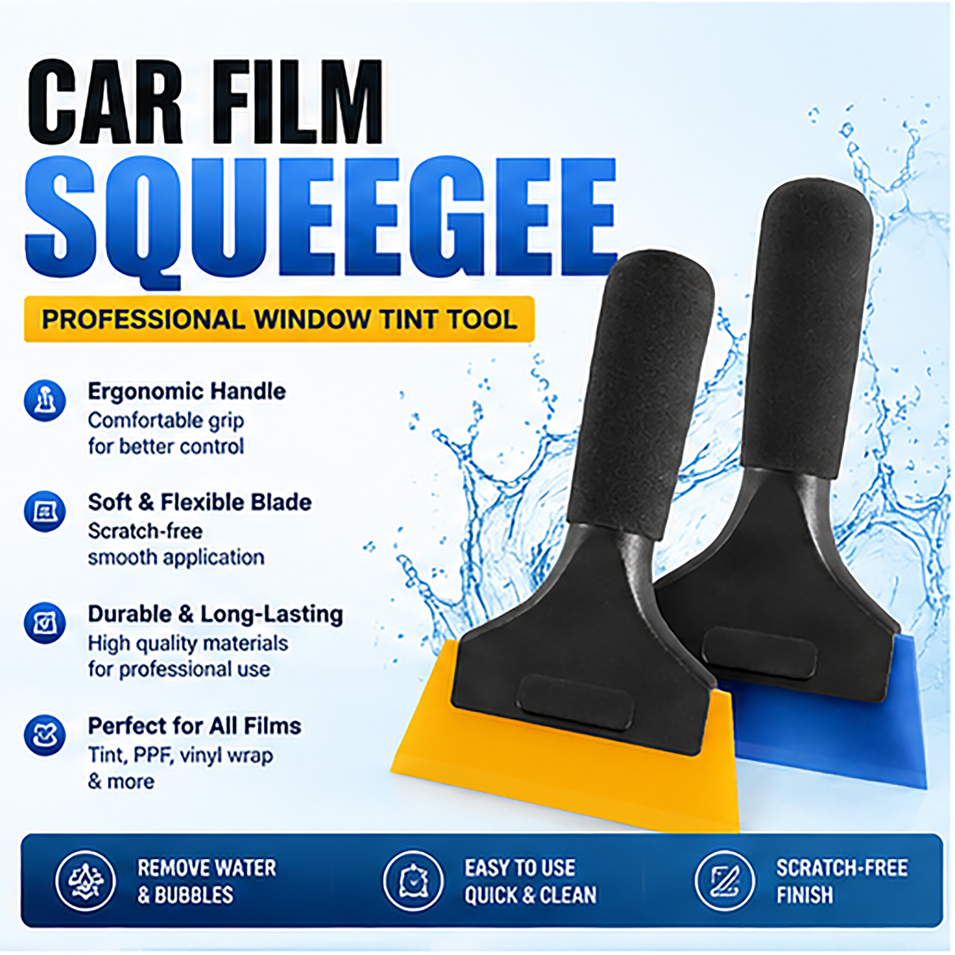 Car Anti Scratch Vinyl Wrap Sq - огляд і ціна Air Bubble Remover