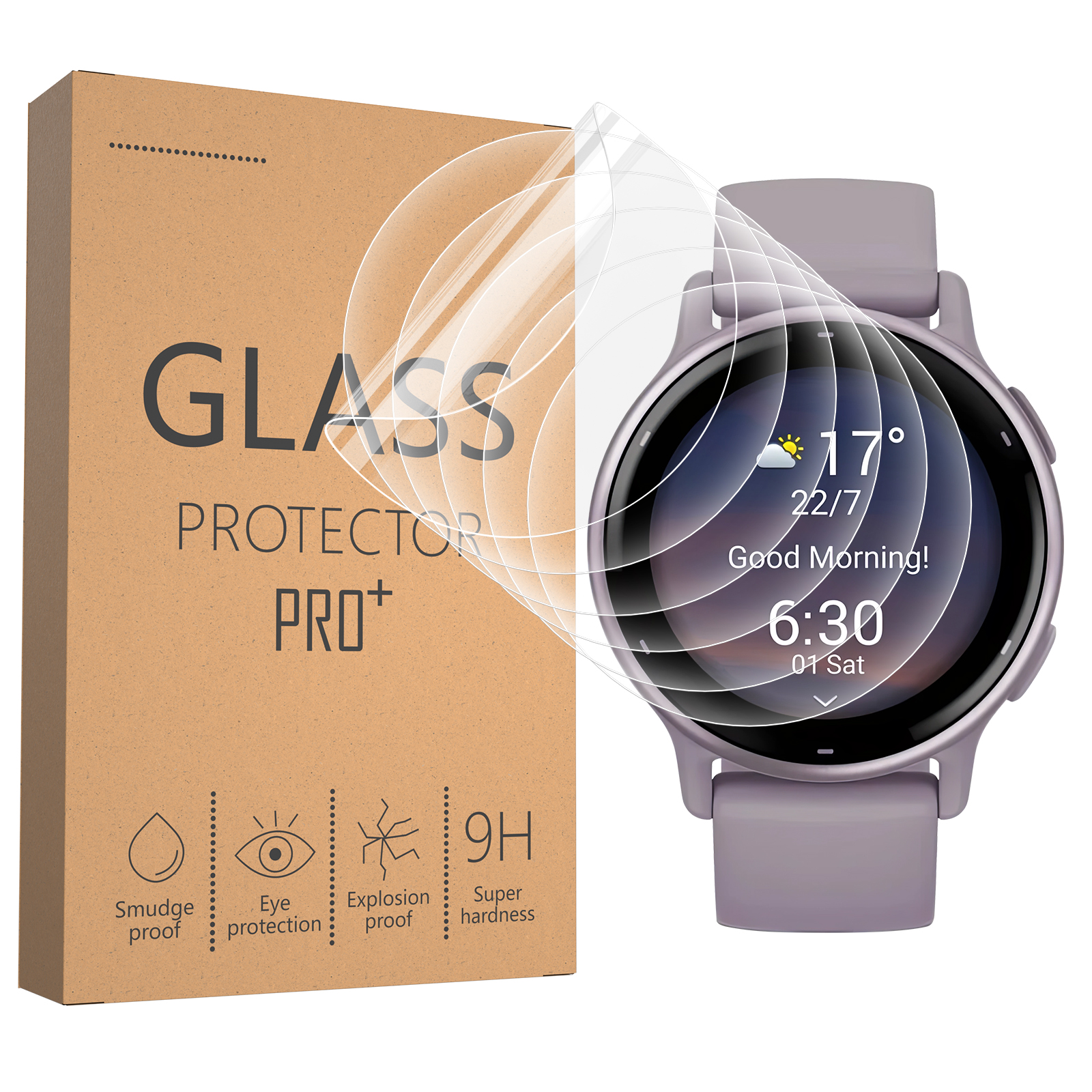 Soft Clear Protective Film For - огляд і ціна Smartwatch Screen Film