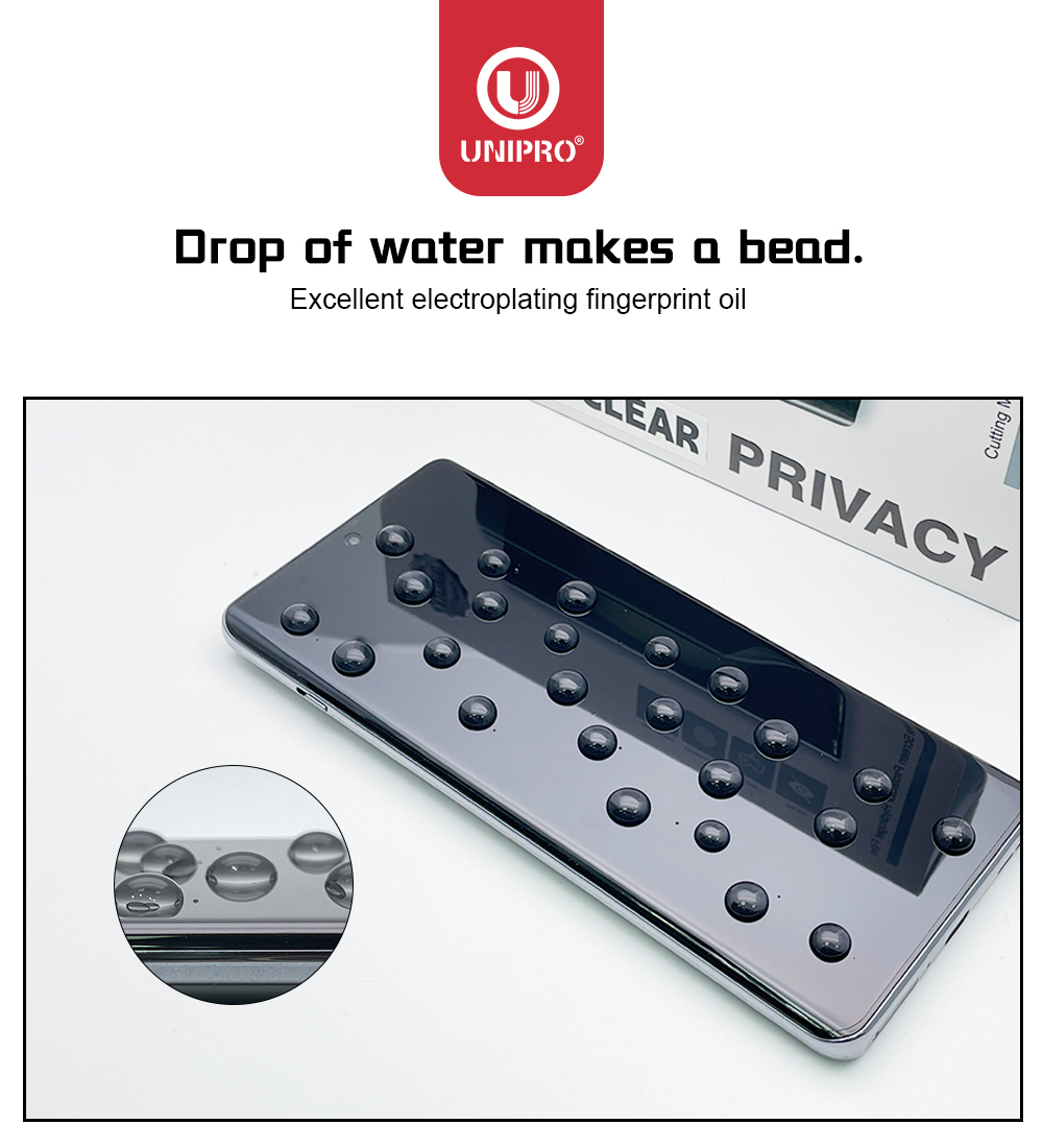 UNIPRO 25 50Pcs Anti Peep Film - огляд і ціна Screen Protector Cutter