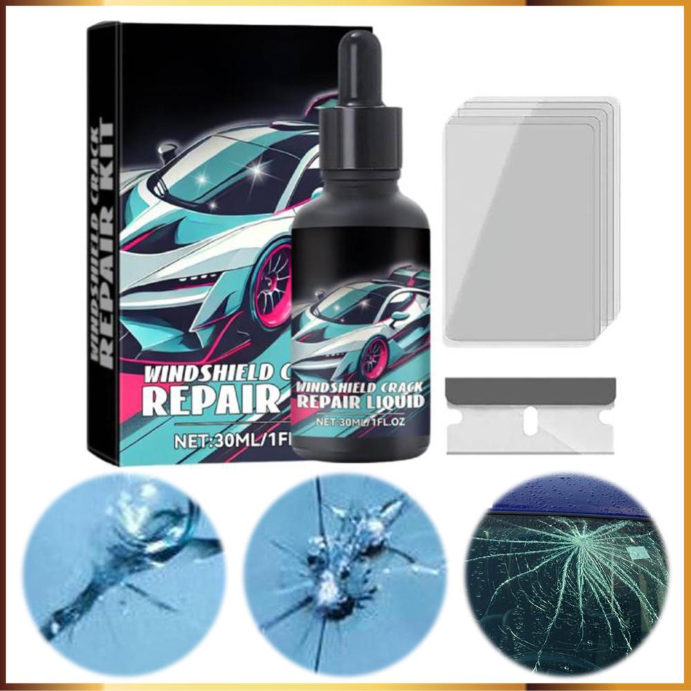 Cracked Glass Scratch Repair K - огляд і ціна Liquid Uv Glue Kit