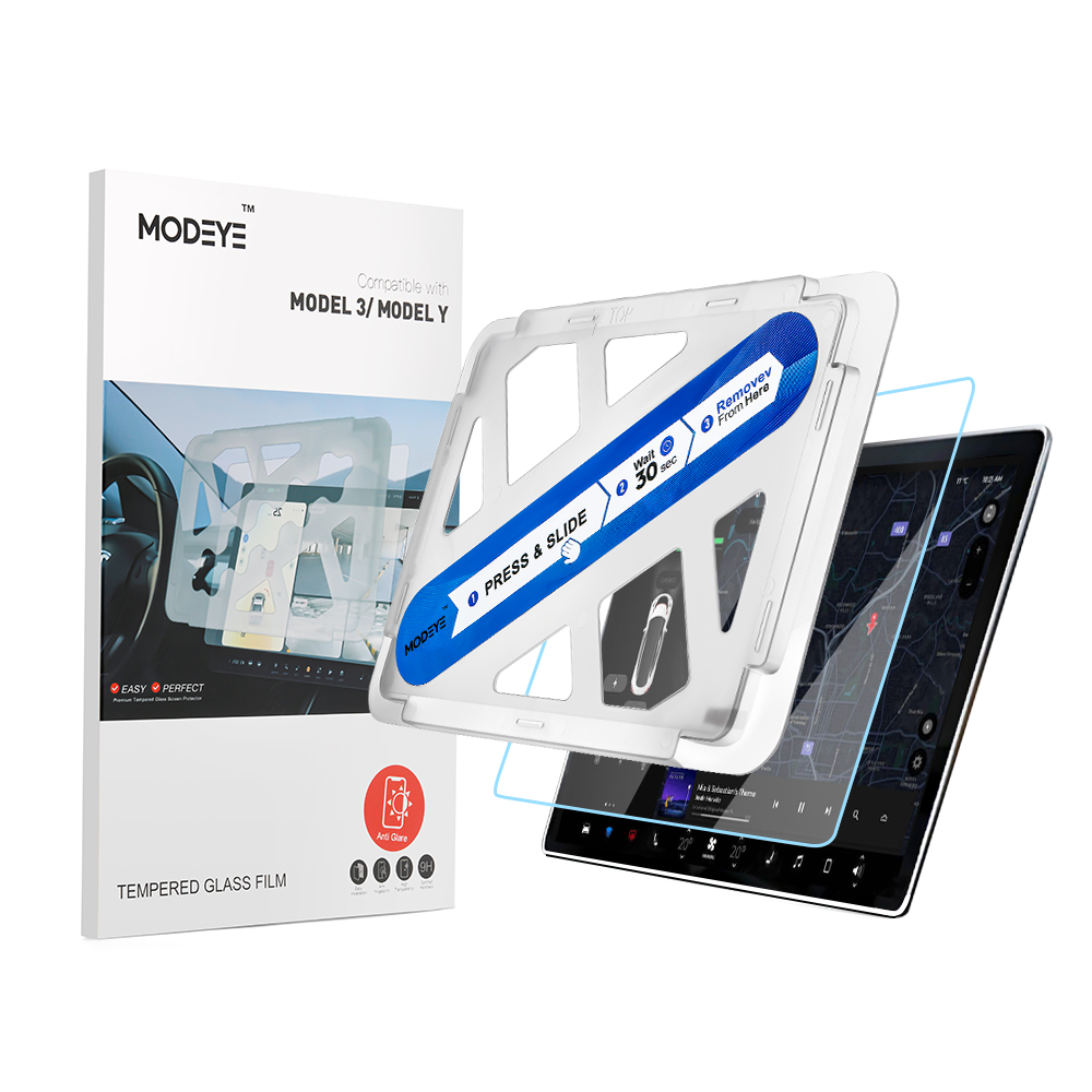 For Tesla Model 3 Y Car Naviga - огляд і ціна Glass Protector Auto