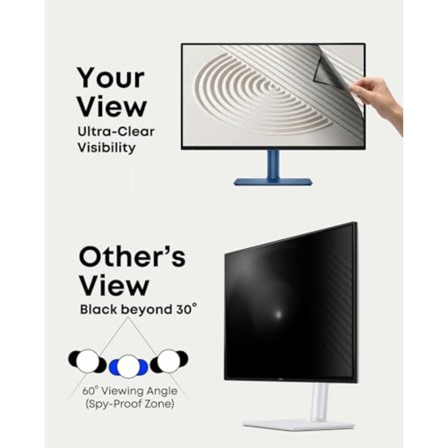 2-Pack 27 Inch Computer Privac - огляд і ціна Privacy Filter 2Pack