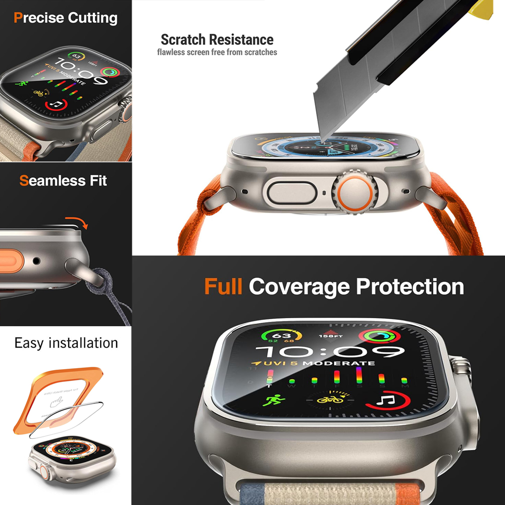 Tempered Glass For Apple Watch - огляд і ціна Screen Alignment Tool