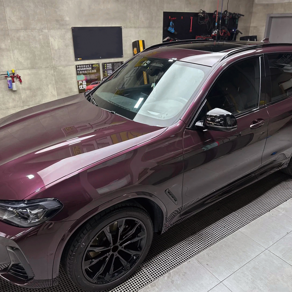 Premium Purple Color Vinyl Wra - огляд і ціна Air Bubble Remover