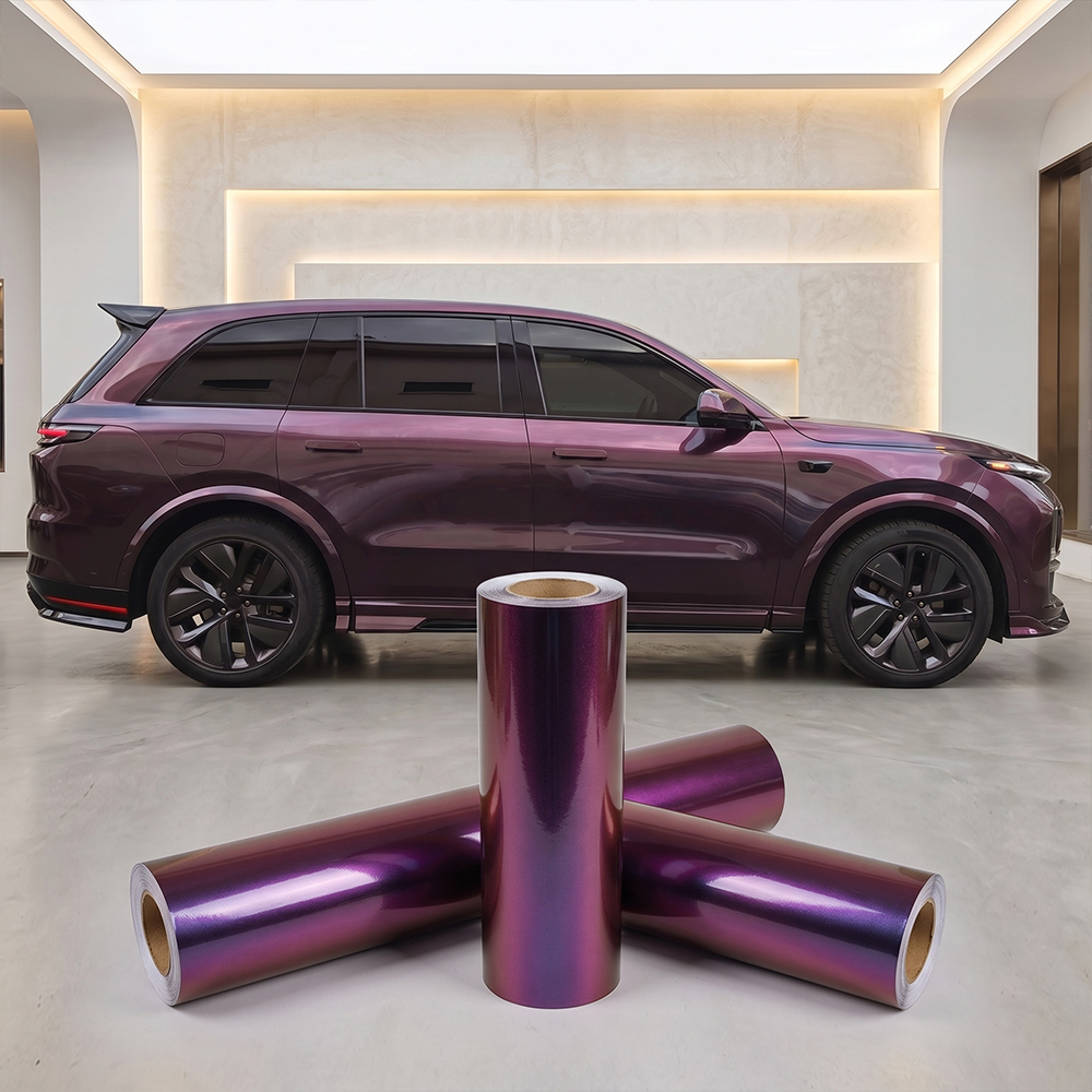 Premium Purple Color Vinyl Wra - огляд і ціна Air Bubble Remover