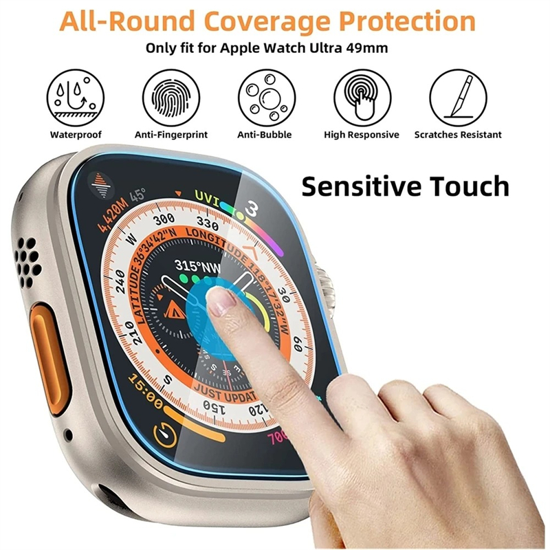 Tempered Glass for Apple Watch - огляд і ціна Smartwatch Screen Film