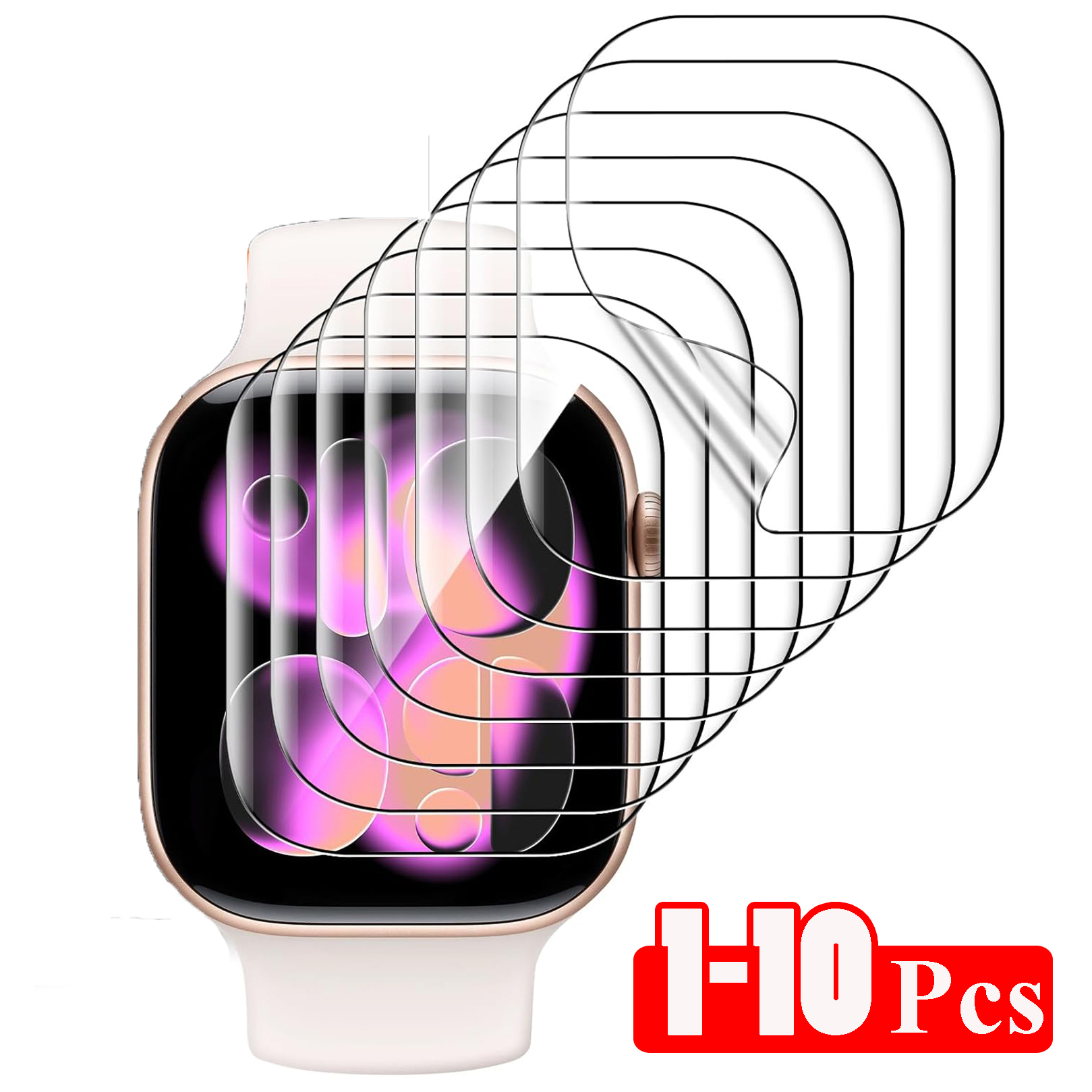 1-10PCS Hydrogel Film for Appl - огляд і ціна Hydrogel Screen Protector